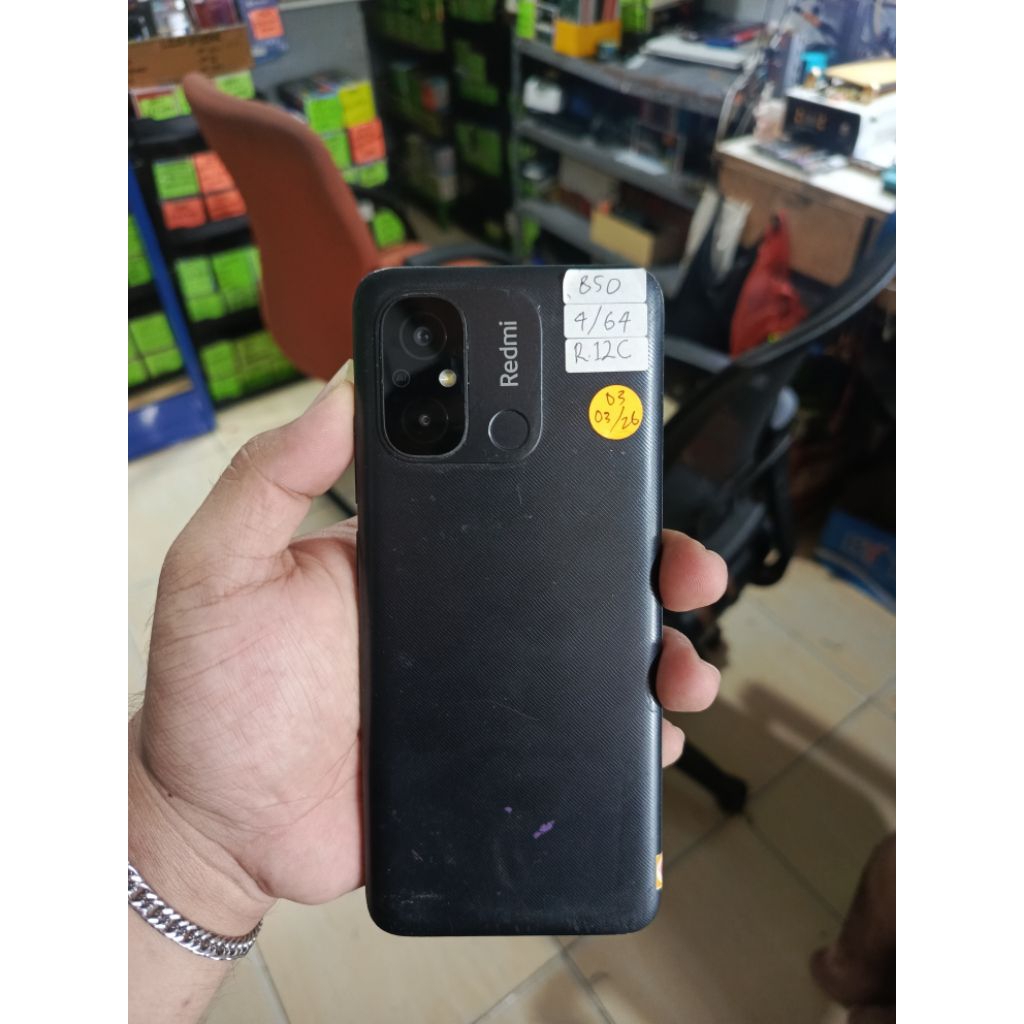 Redmi 12C Ram 4/64 hp second normal layak pake