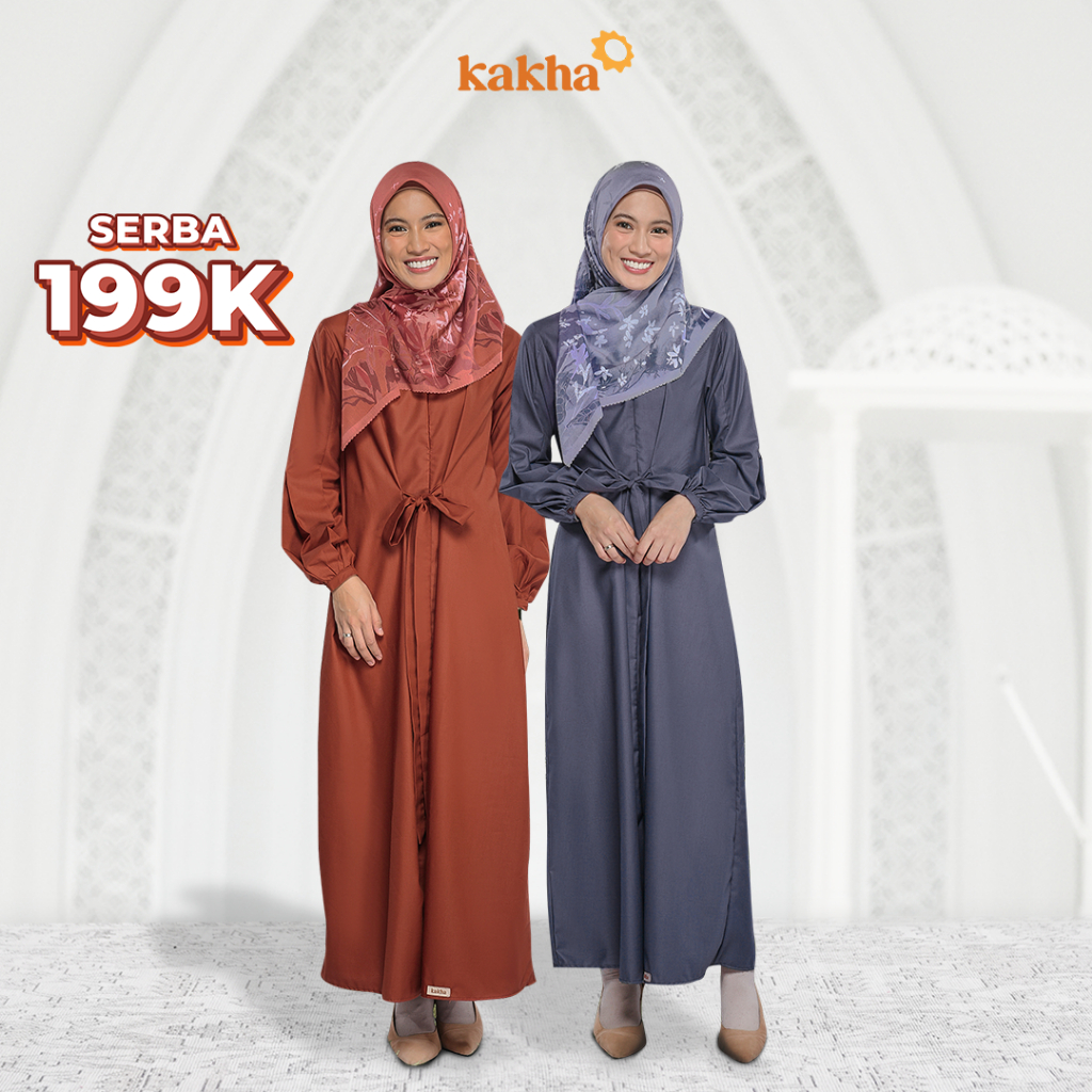 CLEARANCE SALE - Kakha x Alyssa Soebandono - Gamis Cappadocia Series / Gamis Dewasa / Gamis Busui Fr
