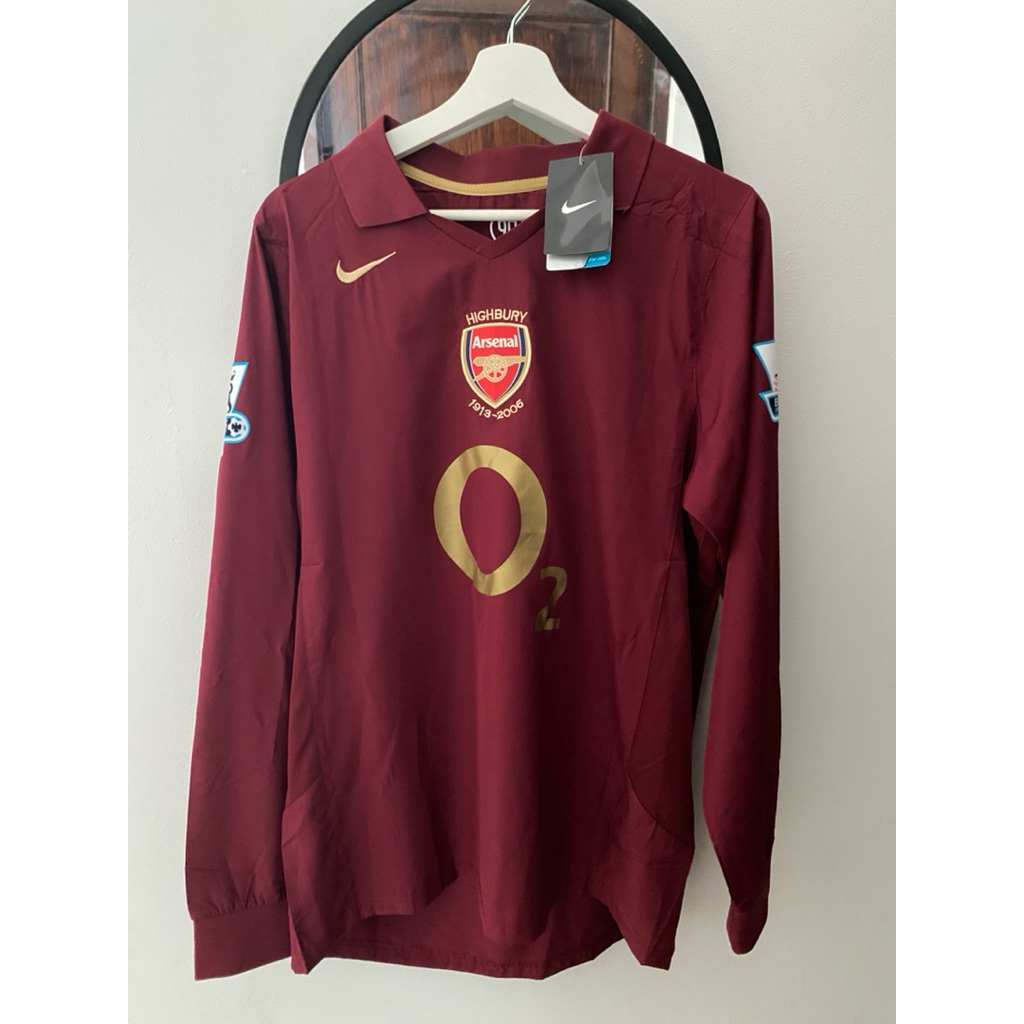jersey home arsenal highbury 2006