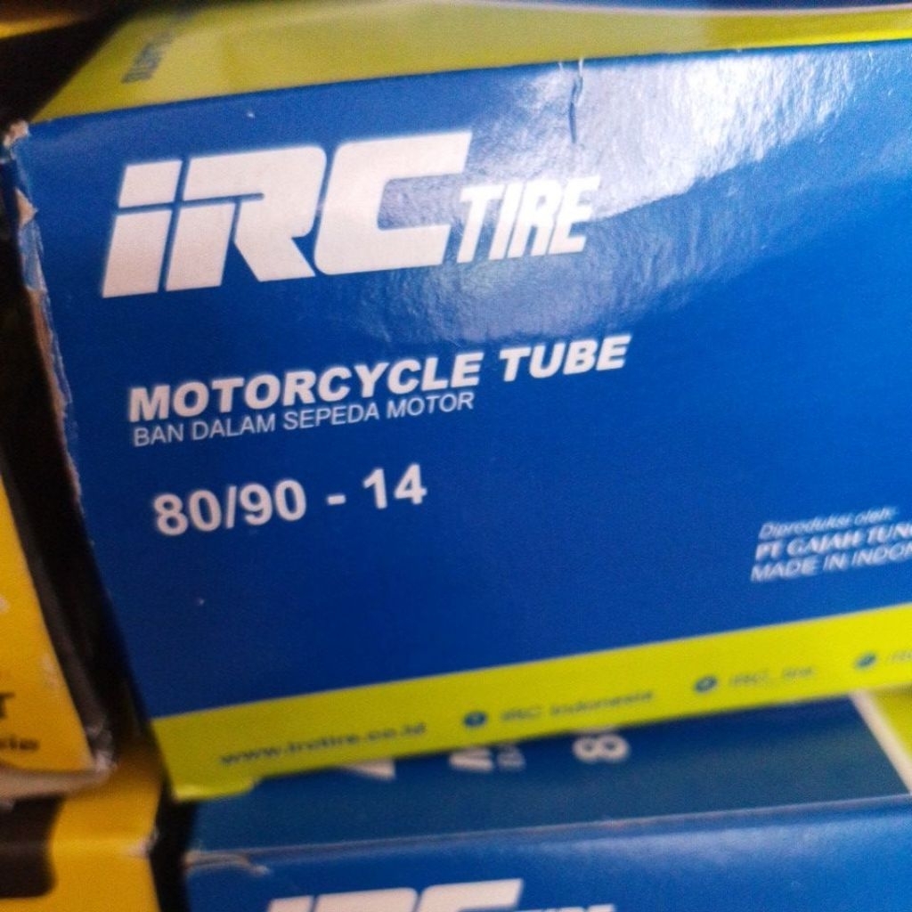 Ban dalam  80/90 ring 14 depan beat vario  ori IRC