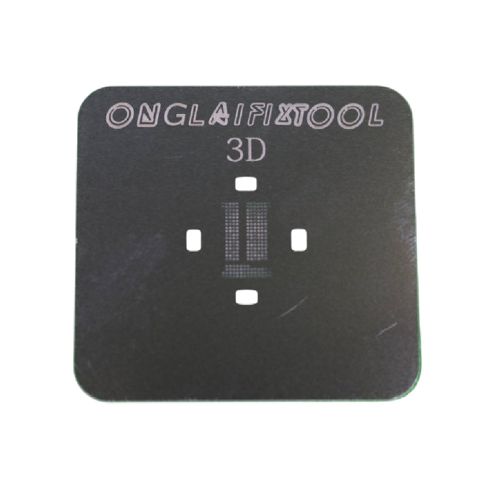 CETAKAN IC 3D ONGLAI FIXTOOL EMMC  BGA 221 (SEMI PERSEGI) NEW DESAIN ORIGINAL 