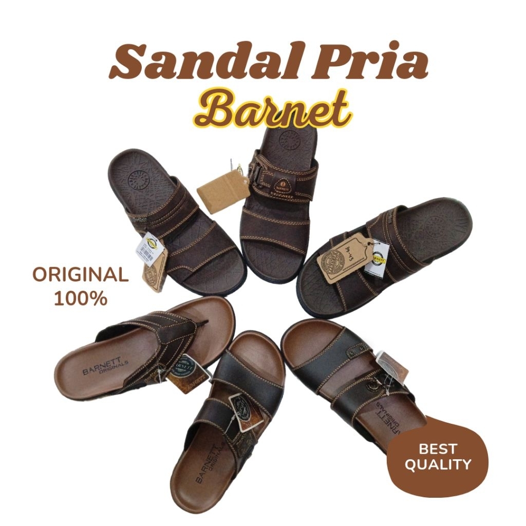 SANDAL PRIA DEWASA SLOP/JEPIT BARNET