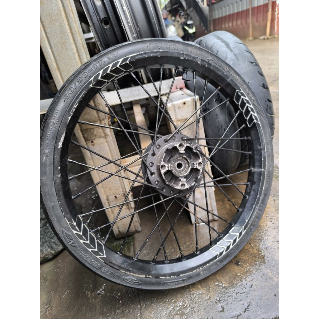 Velg Depan R17 Beat Scoopy Vario Spacy Set Ban