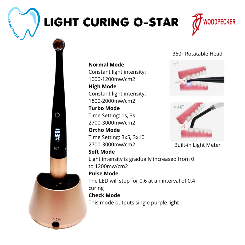 Light Curing/Light Cure Dental O-Star (Woodpecker)