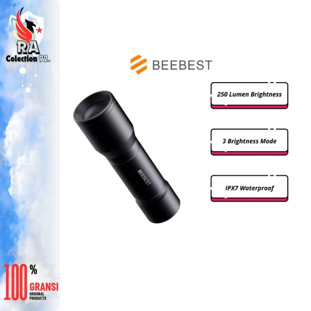 SENTER Beebest Mini Portable Flashlight Waterproof 250 lumens