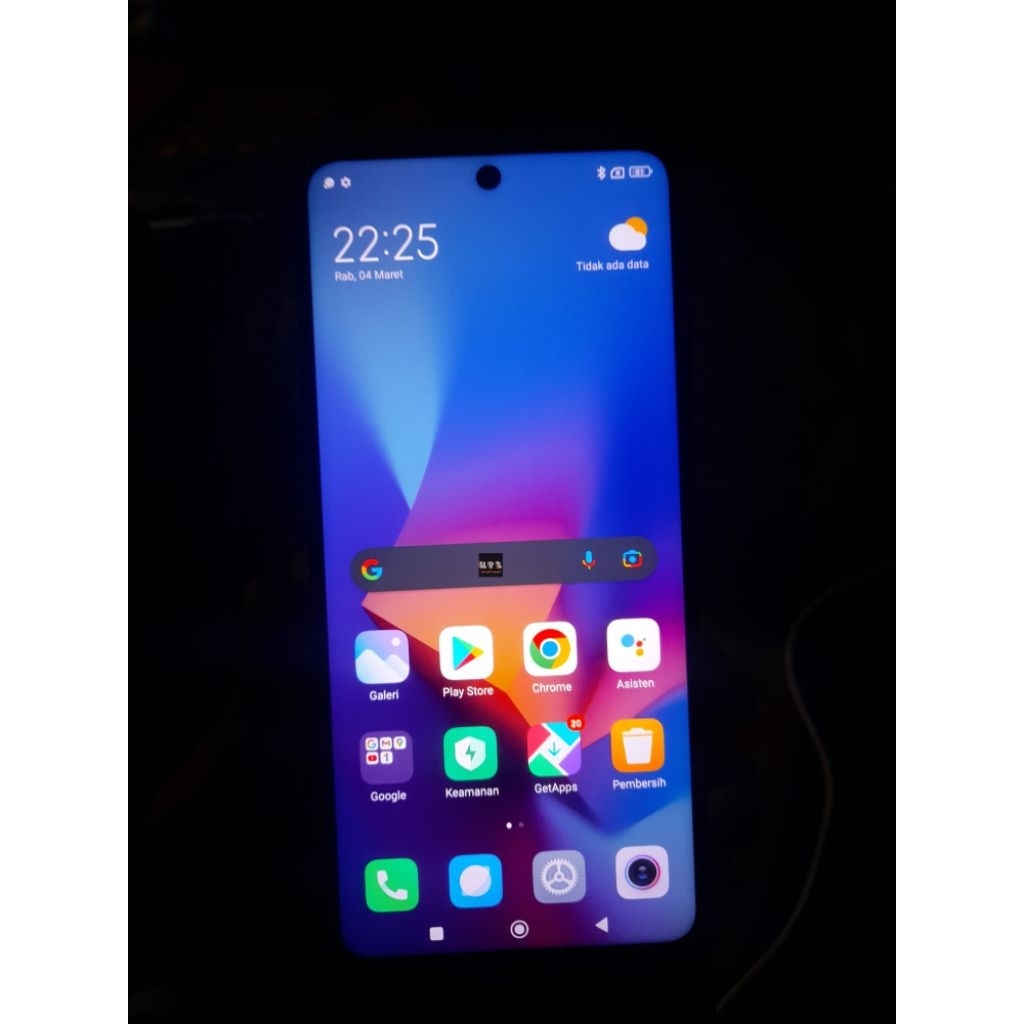 Lcd original copotan redmi note 9 pro Set Frame minus titik red hanya di black screen 100% normal