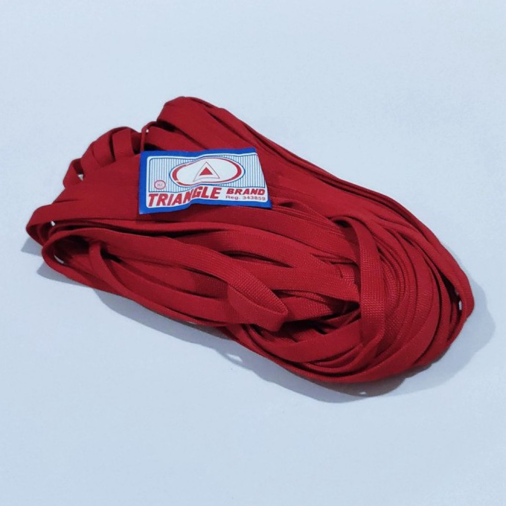 Tali HP / Tali Gepeng / Tali Jaket / Tali Sepatu / Tali Kur Gepeng 9 MM Triangle Brand - Pak