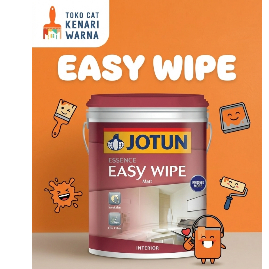 JOTUN ESSENCE EASY WIPE  WHITE- CAT INTERIOR 3,5L
