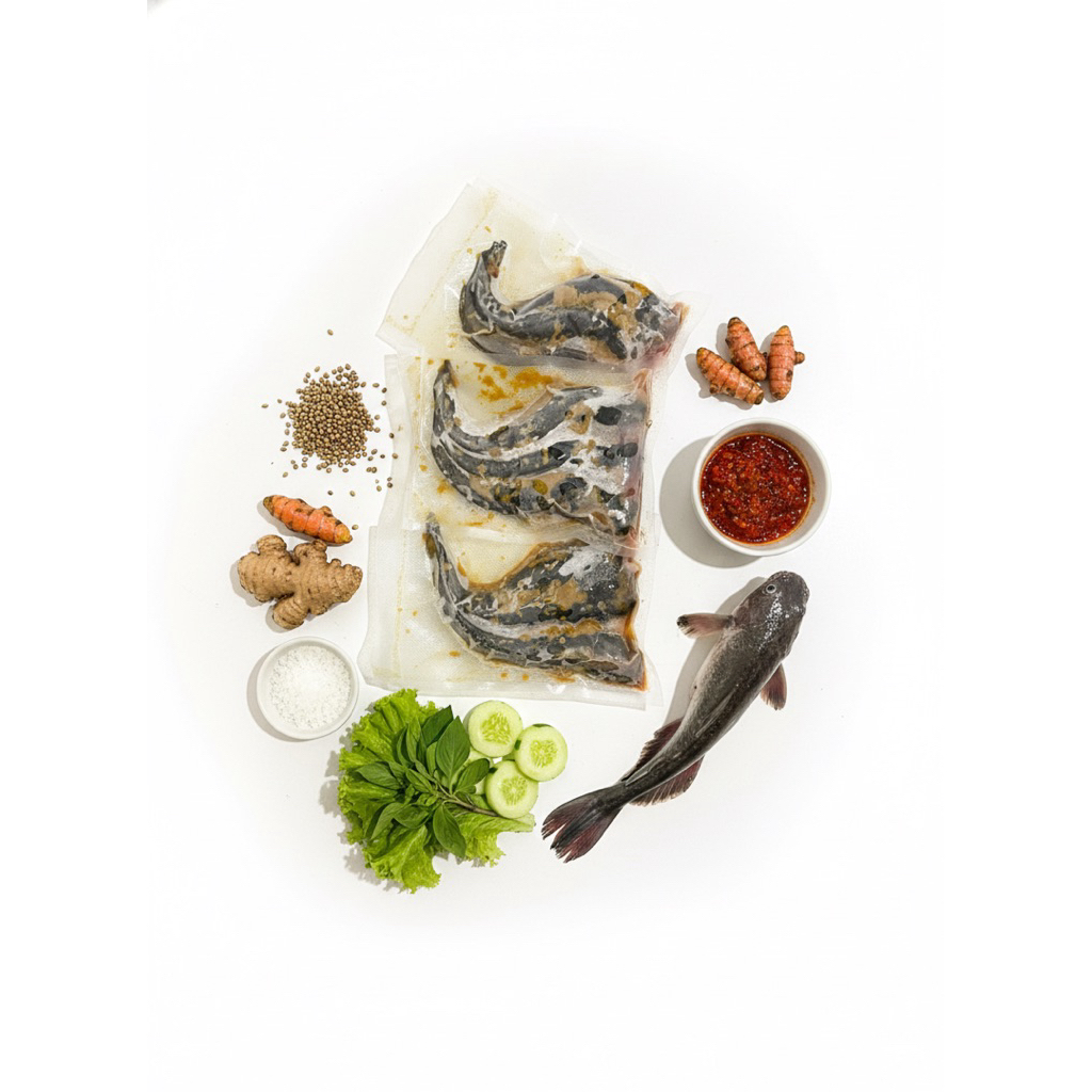 Lele Bumbu Ungkep Siap Goreng