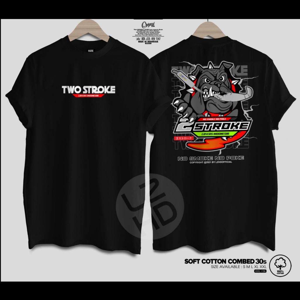 Kaos Tshirt Baju Murah Pitbull 2TAK GARA GARA 2 STROKE TAK MEKANIK AMATIR RACING ORIGINAL SPONSOR mo