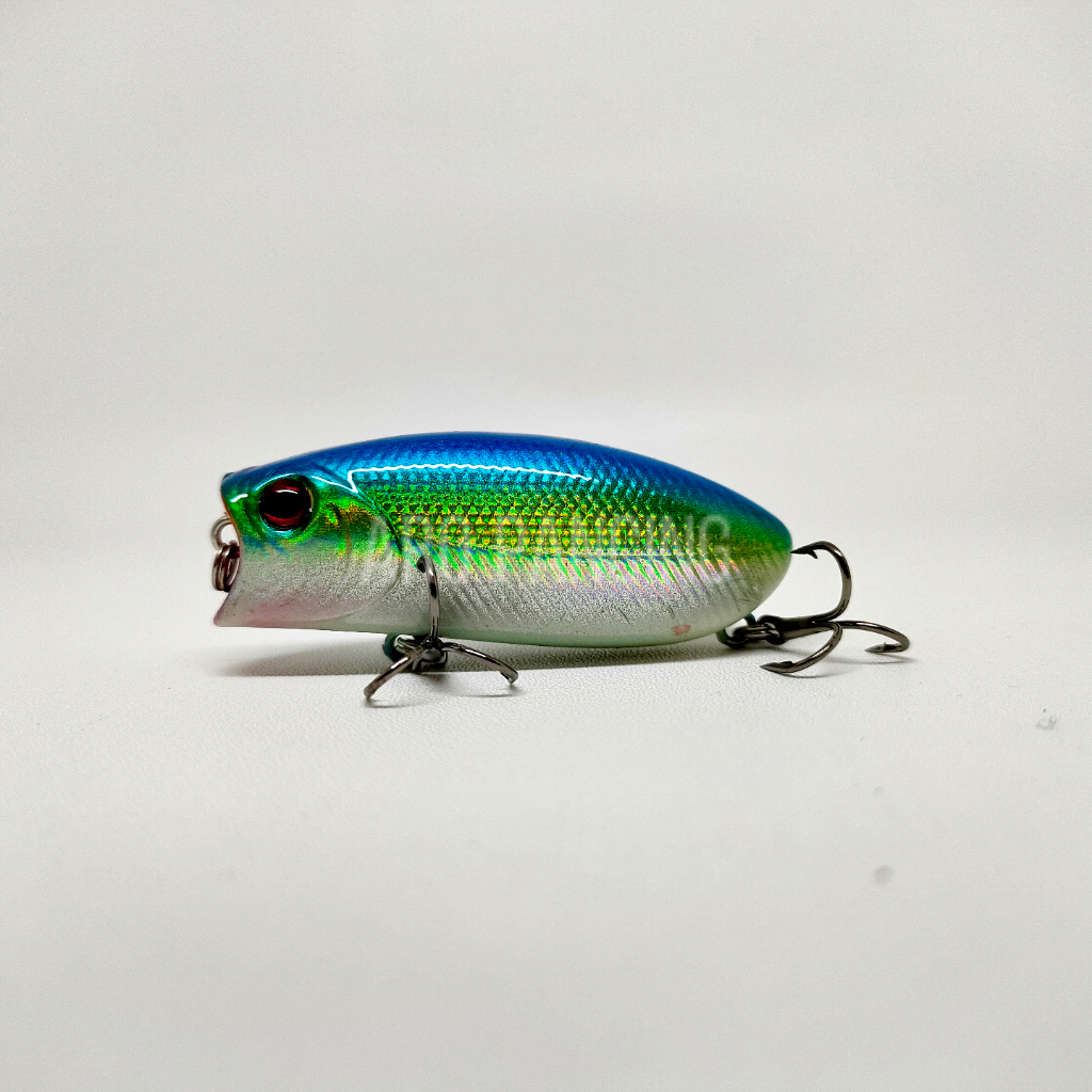 Kenzi YOSHI Ultralight Mini Popper Lure Topwater 11g 6cm | Umpan Pancing Casting | Splash Action | C