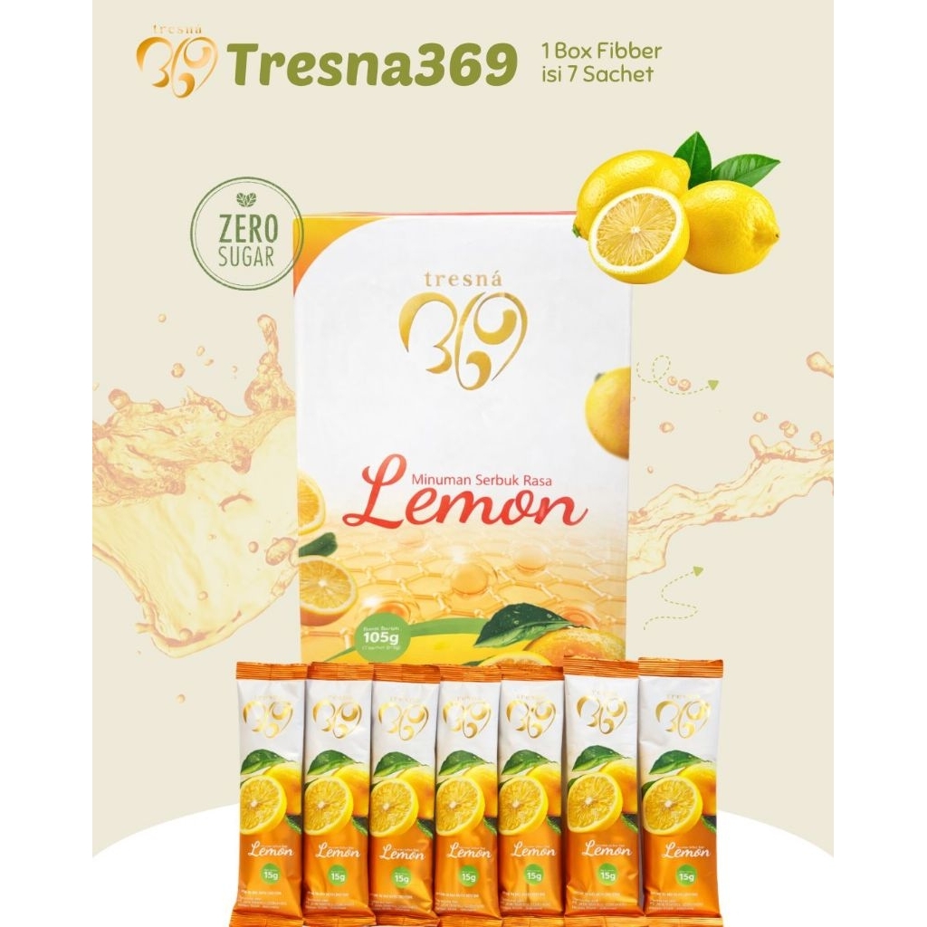 TRESNA 369 FIBER + COLLAGEN/FIBER DRINK/MENURUNKAN BERAT BADAN