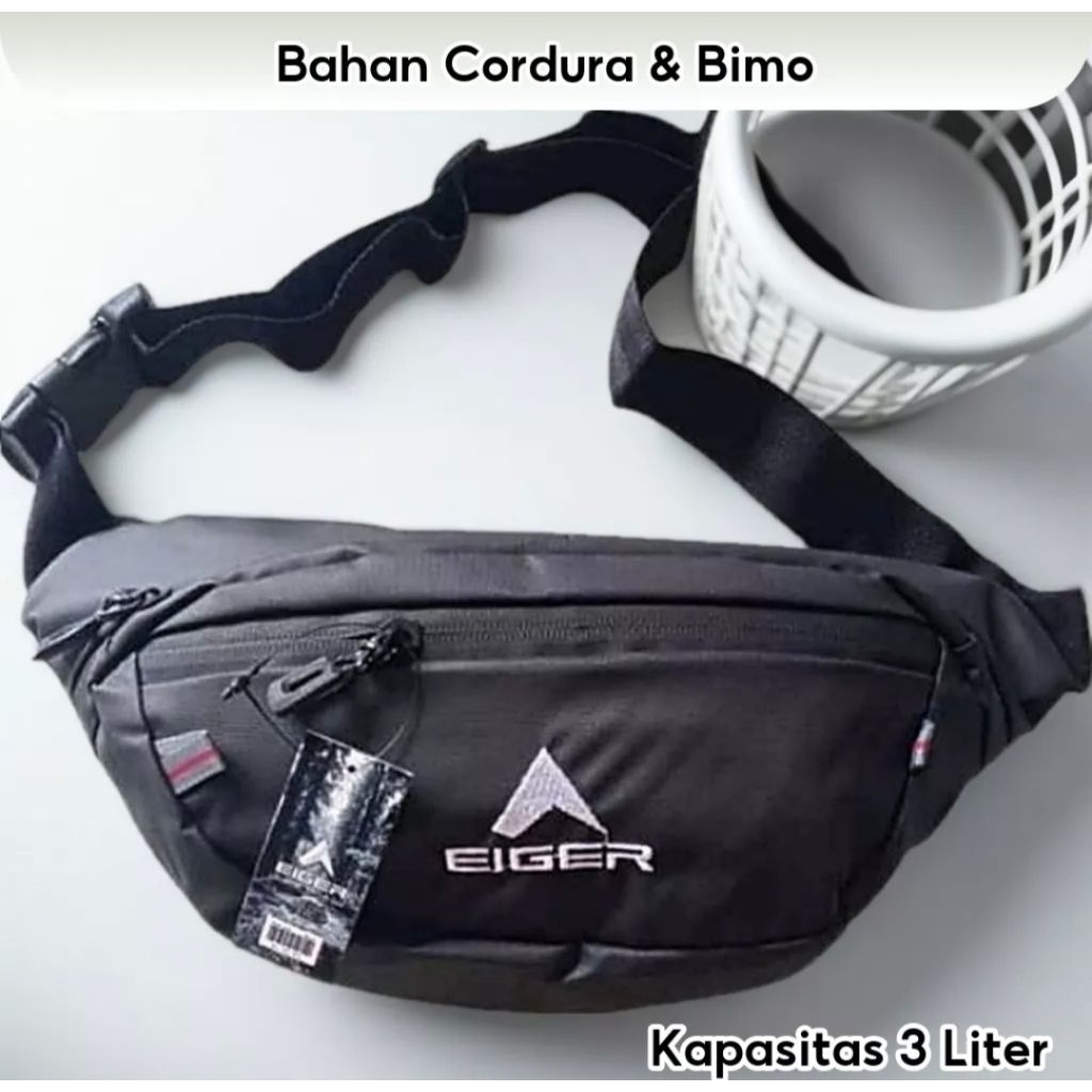 Tas Pinggang Waistbag Eiger Waterproof