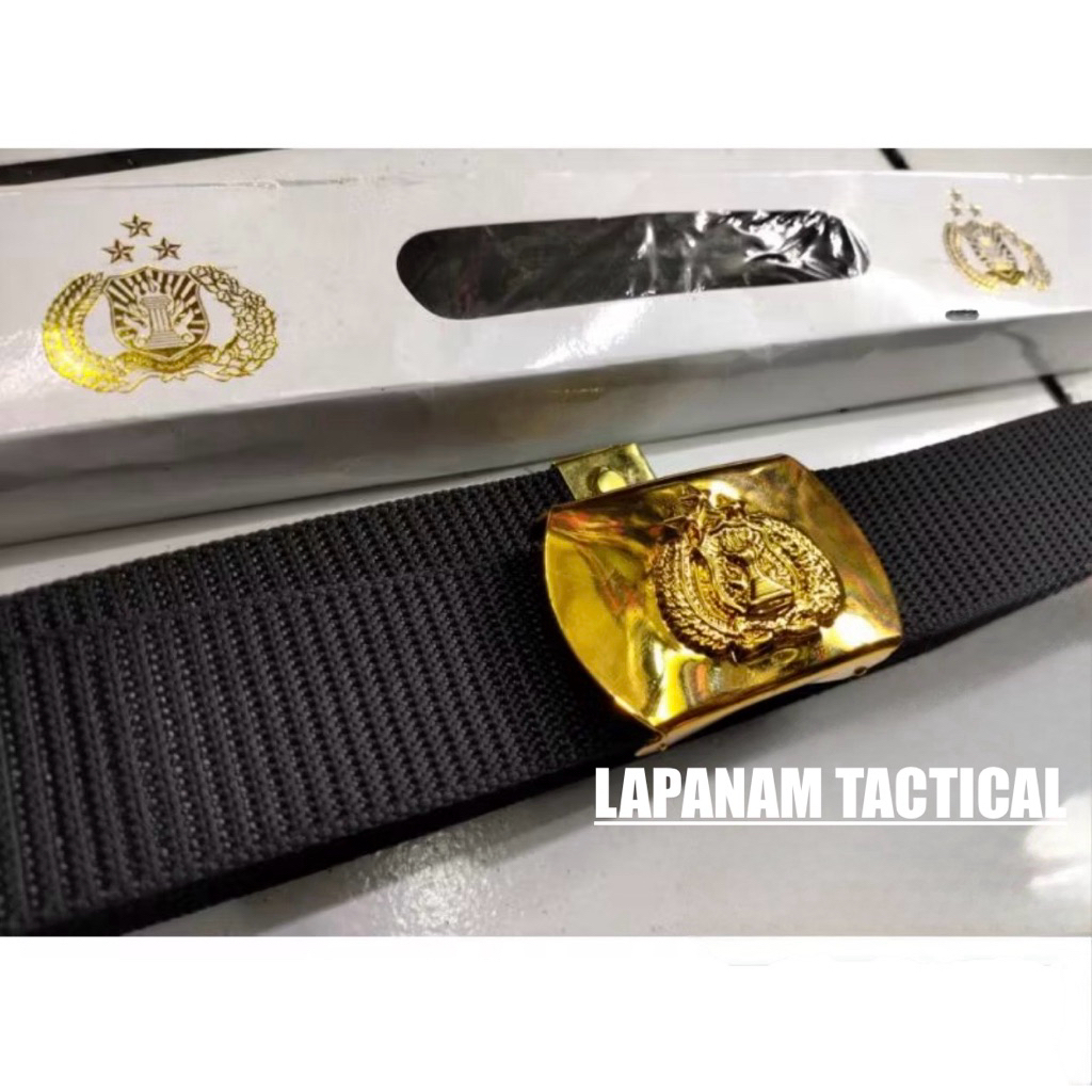 Sabuk PDH POLRI Original/ Ikat Pinggang PDH POLRI