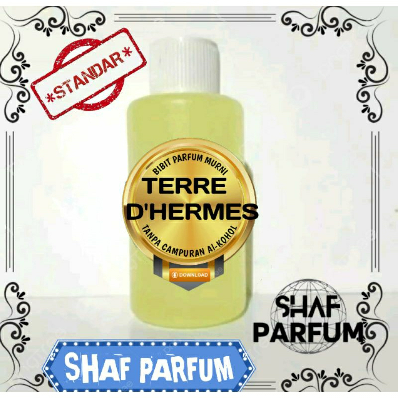BIBIT PARFUM TERRE D'HERMES 100 ML ( MURNI NON AL-KOHOL )