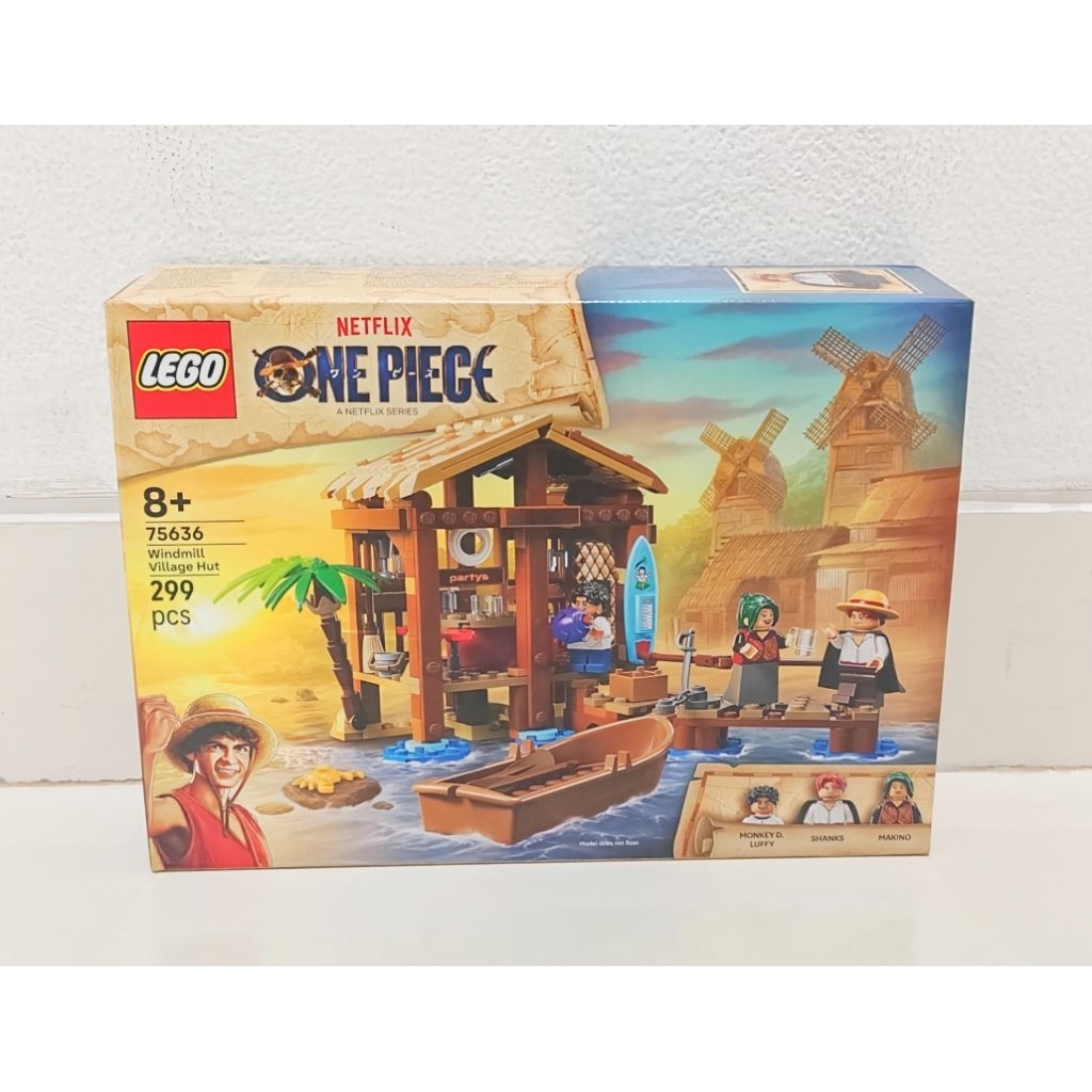 Lego One Piece 75636 Windmill Village Hut (299 pcs) Mainan Balok Anak Original