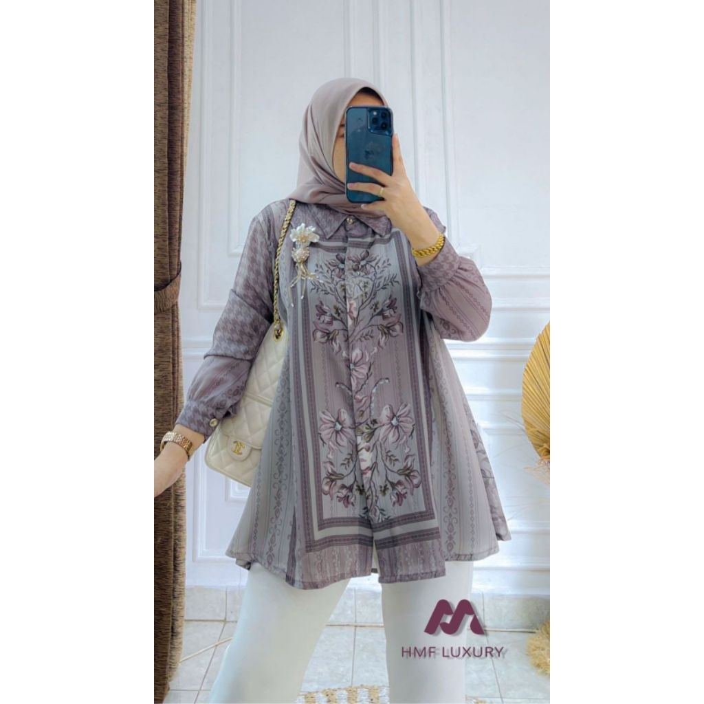 NEW COLLECTION HAWA SHIRT VOL 53 BY HMF LUXURY GAMIS FASHION TERBARU KEKINIAN DAN MODIS BEST SELLER