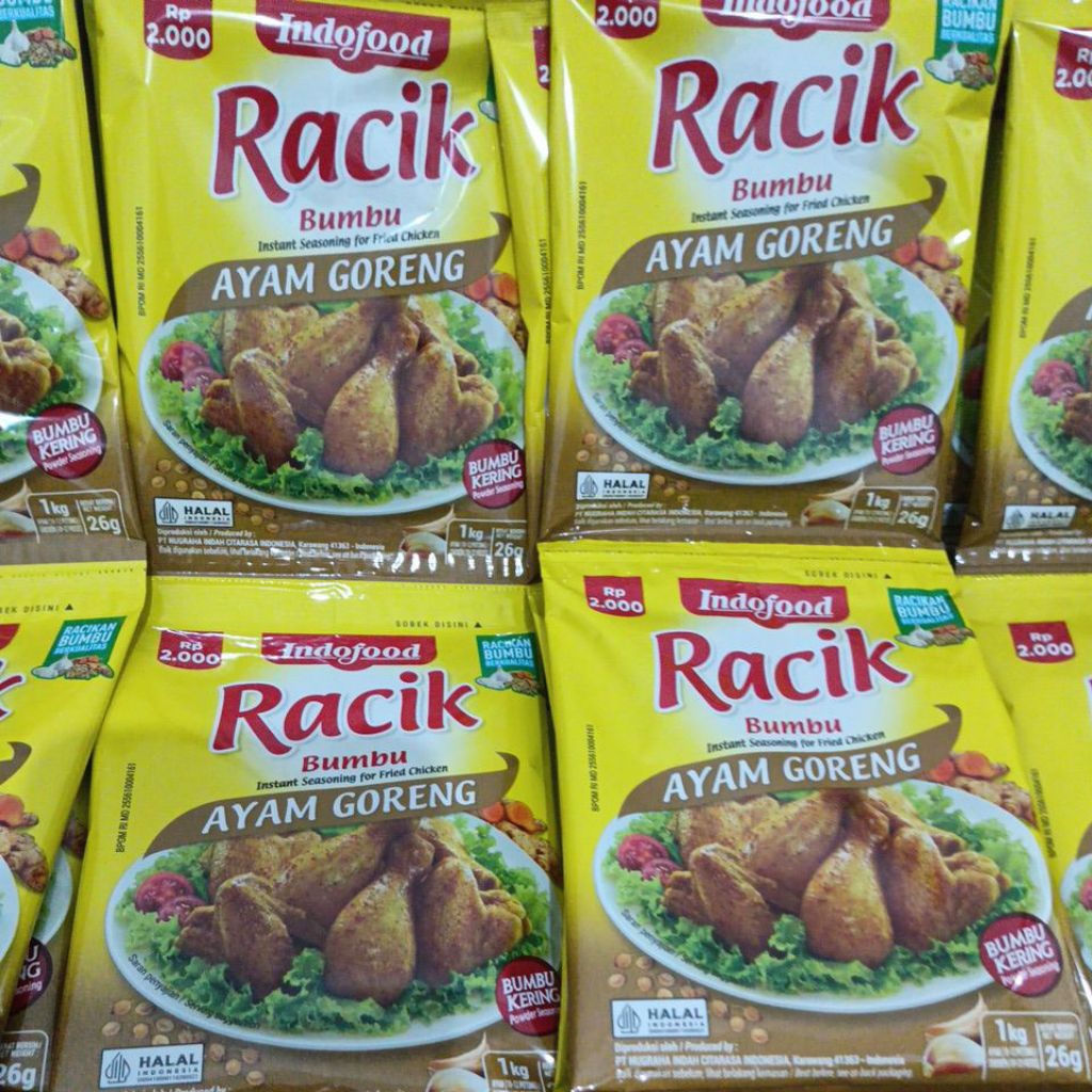 BUMBU RACIK AYAM GORENG @26g Harga 1Sachet