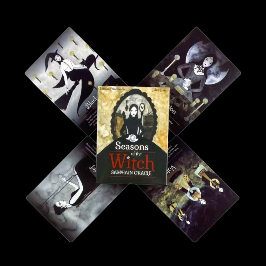 Kartu Tarot Kartu Oracle Seasons Of The Witch Samhain Oracle Card Tersedia Buku Panduan Bahasa Indon