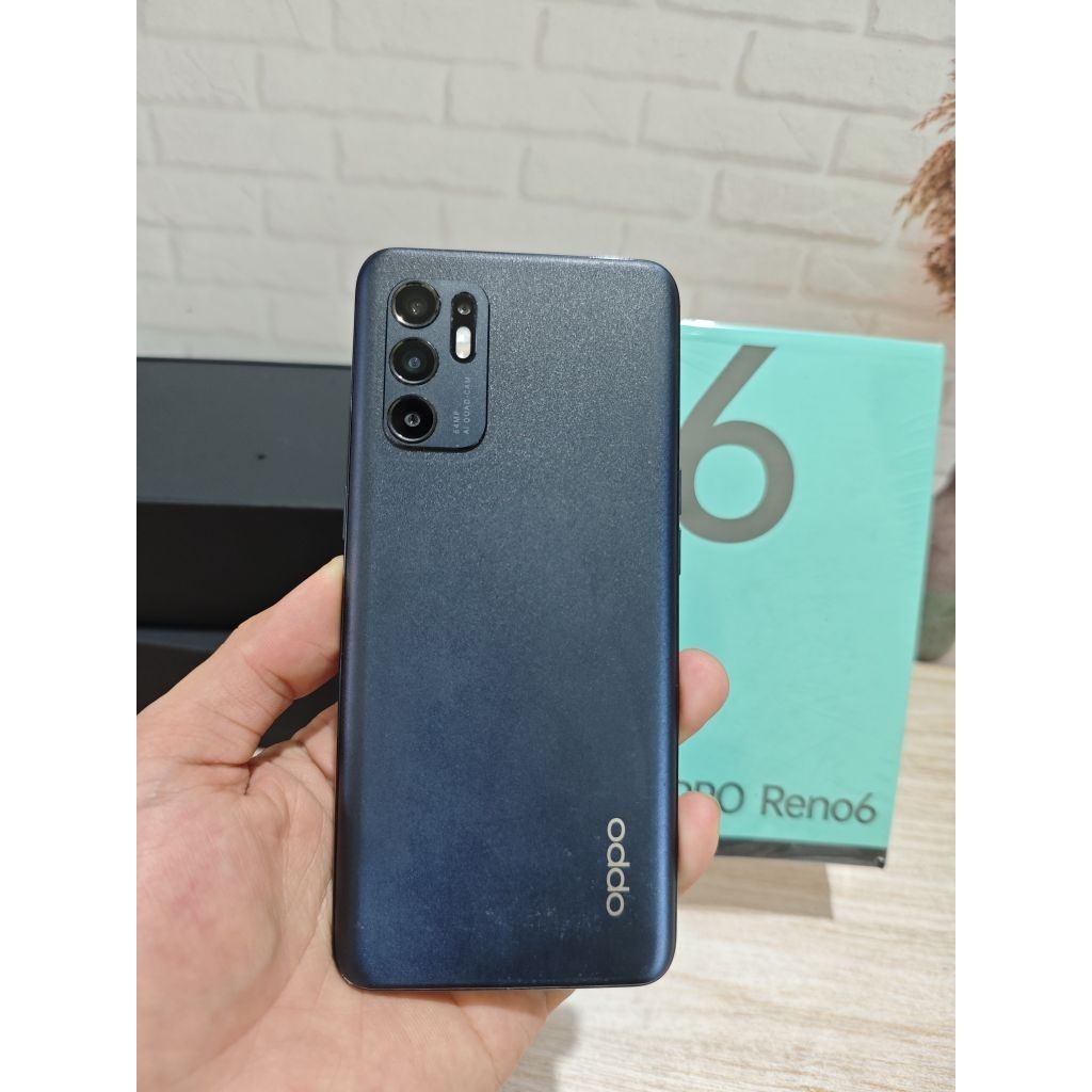 Oppo reno 6 8/128 garansi resmi second original