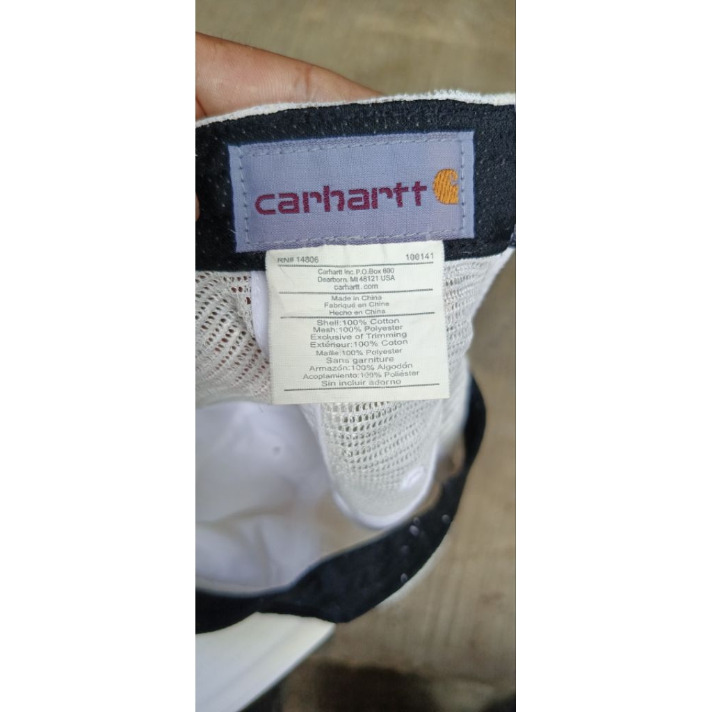 topi carhartt second