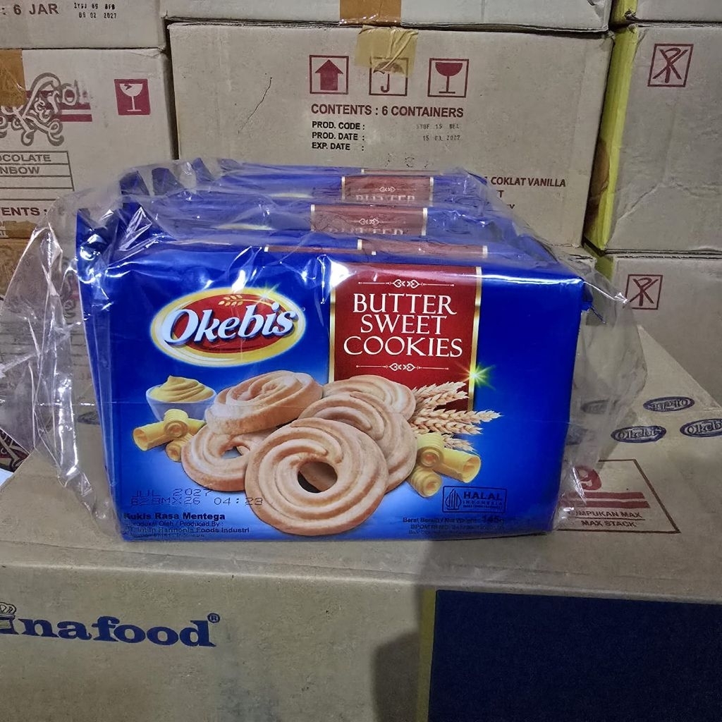 ( KARTONAN ) Okebis Butter Sweet Cookies