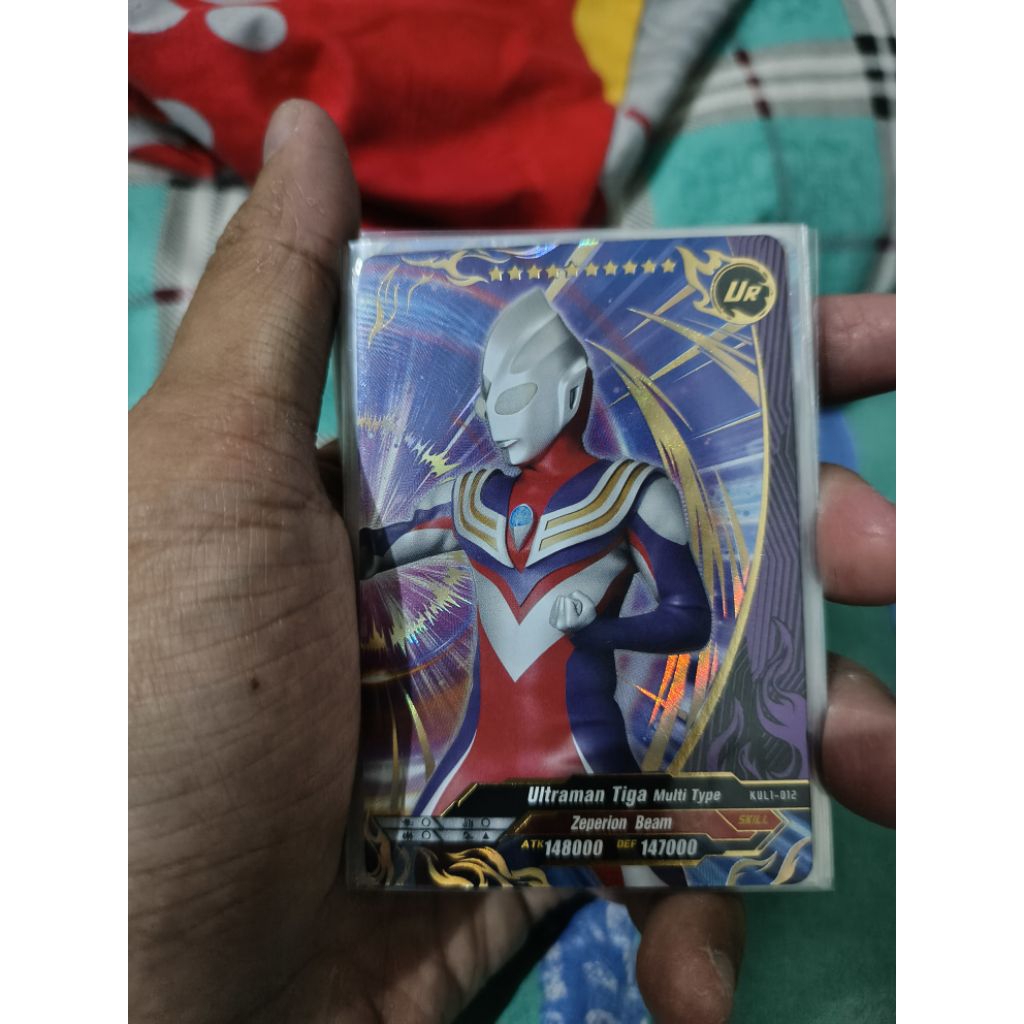 Kartu kayou Ultraman Ultraman tiga multi type UR
