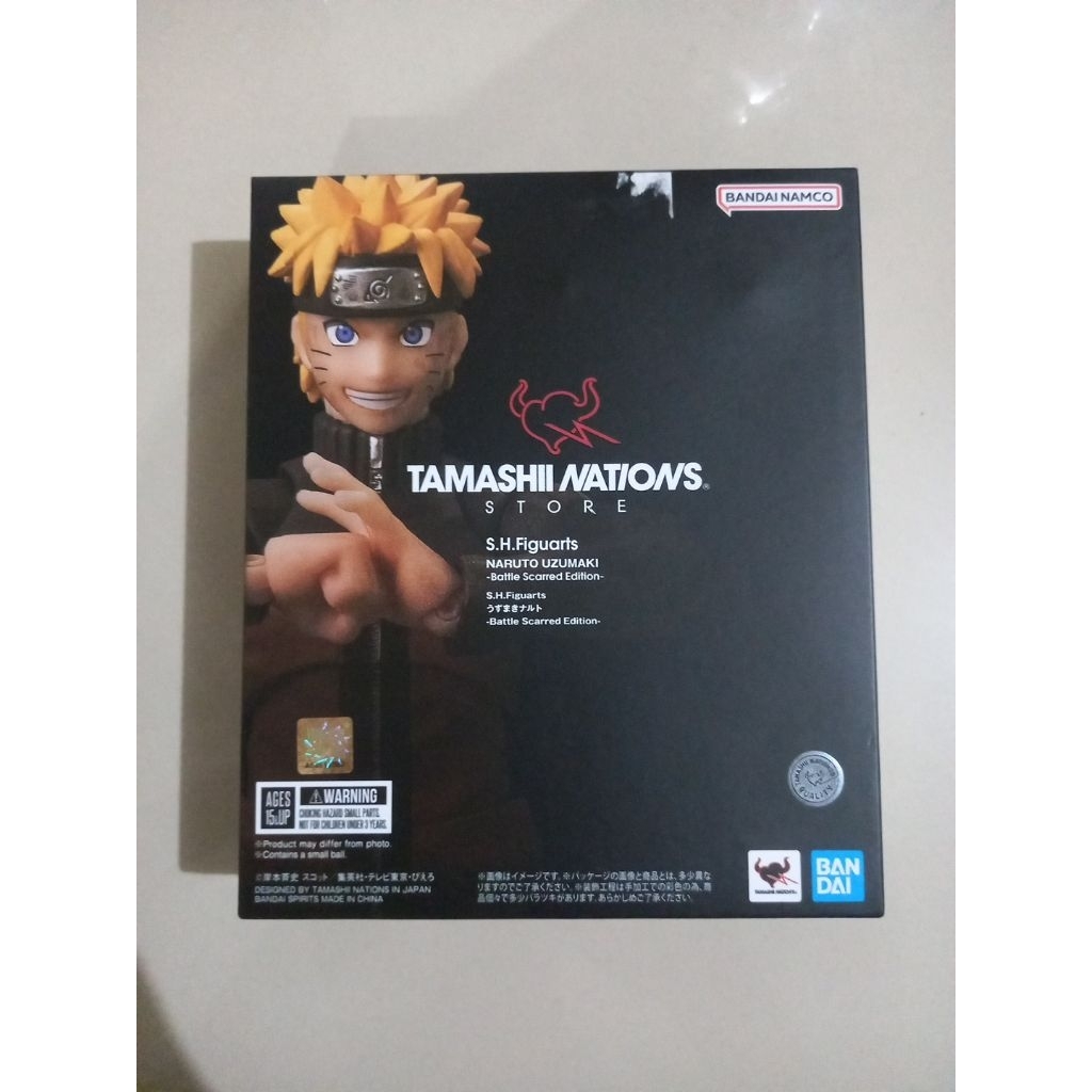 SHFiguarts SHF Naruto Uzumaki Battle Scared Edition