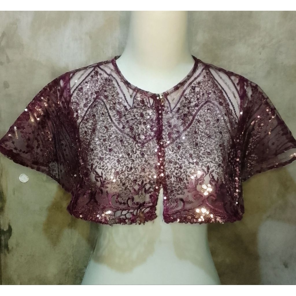 BOLERO CAPE CROP BRUKAT