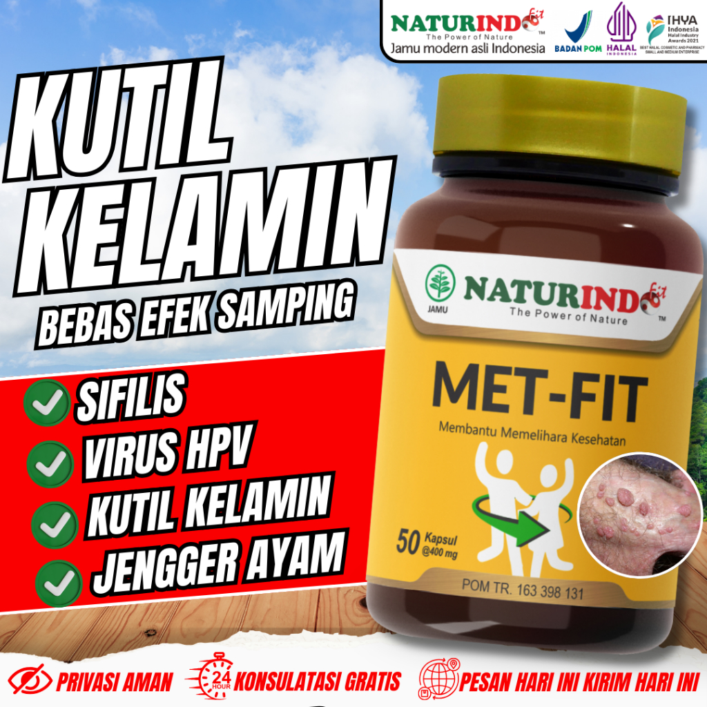 Met-Fit Naturindo Obat Kutil Kelamin Sipilis Penghilang Kutil Kelamin Perontok Kutil Paling Ampuh Ga