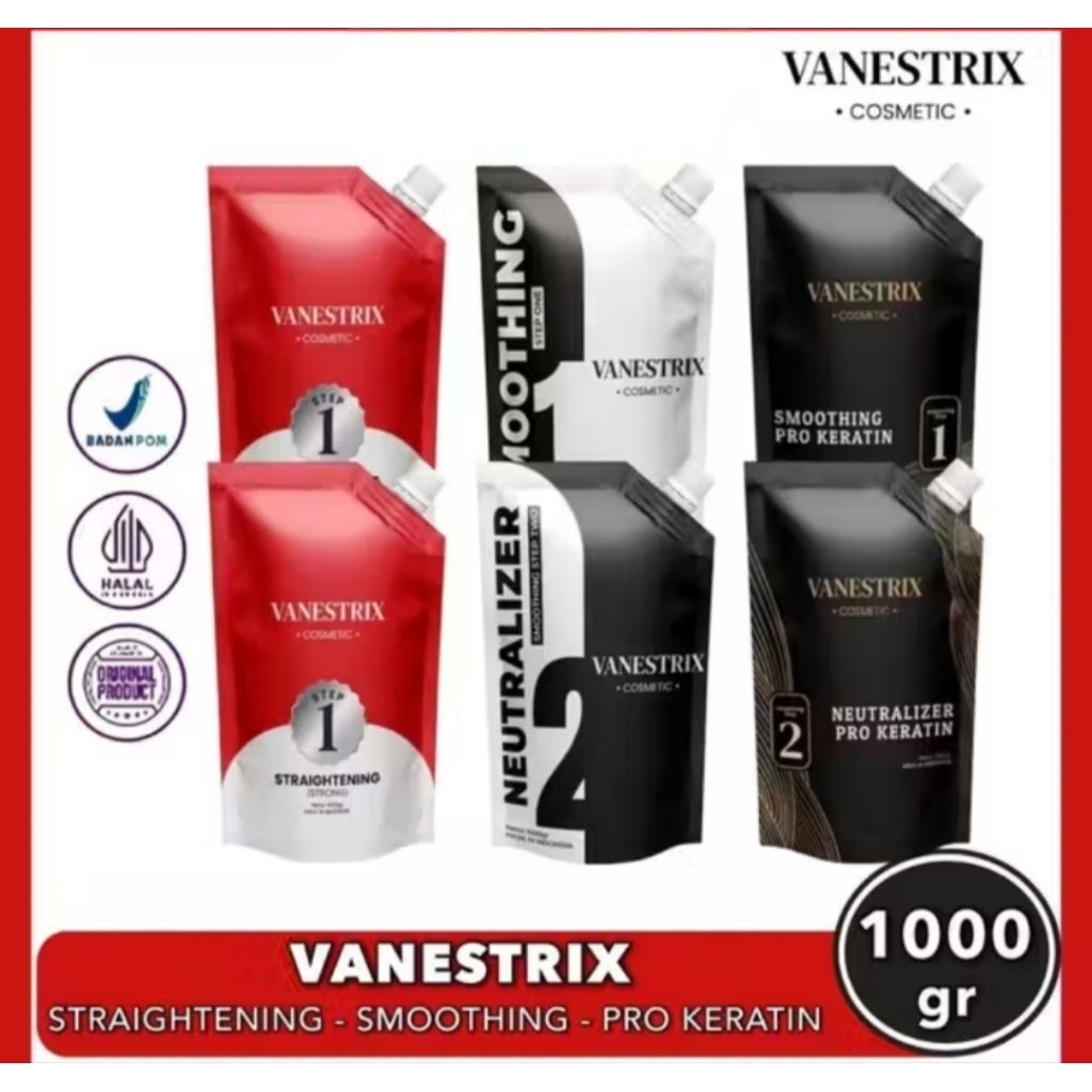 VANESTRIX SMOOTHING STEP 1 / STEP 2 1000ML