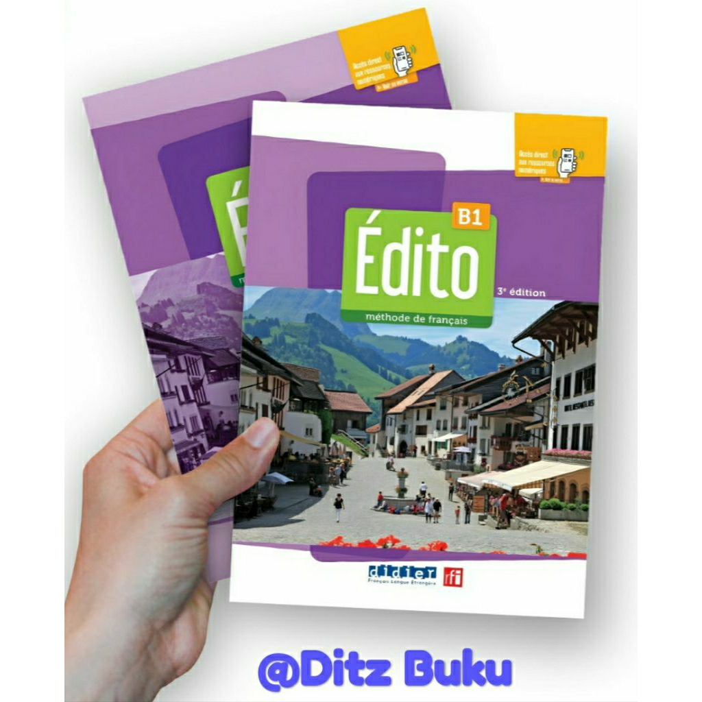 BUKU BAHASA FRANCE EDITO B1 CASHIER LIVRE