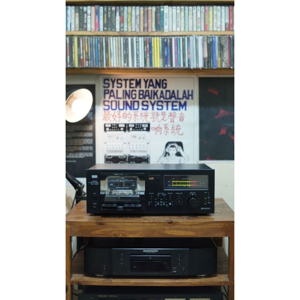 TAPE DECK SANSUI SC 1330 (STEREO CASSETTE DECK)