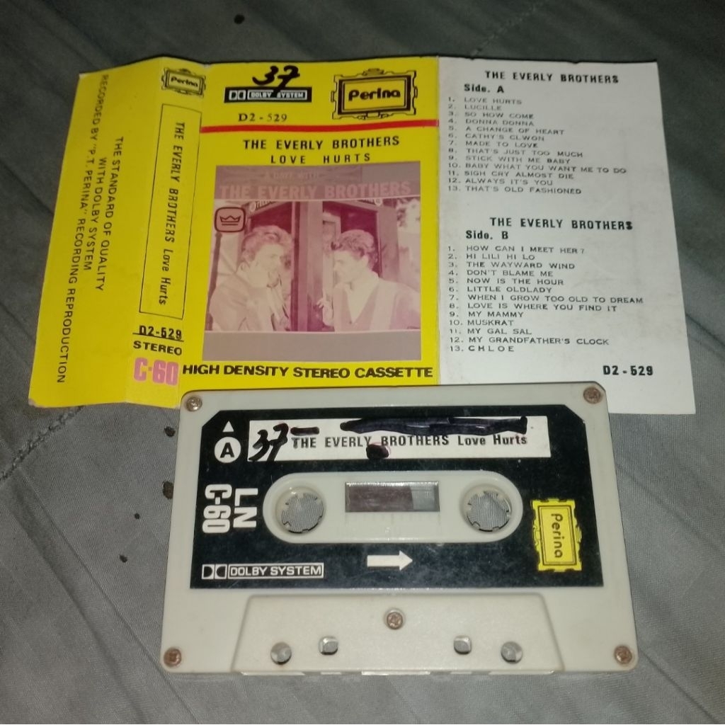 Kaset pita:The Everly brothers-Love Hurts