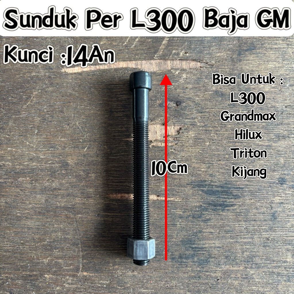 Sunduk Per L300 Baja GM murah Tusuk Per Kijang Tusuk Per L300 Pengikat Per L300 Sunduk Grandmax Baja