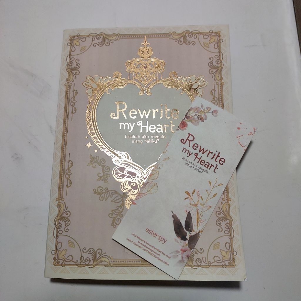 PRELOVED NOVEL Rewrite my heart