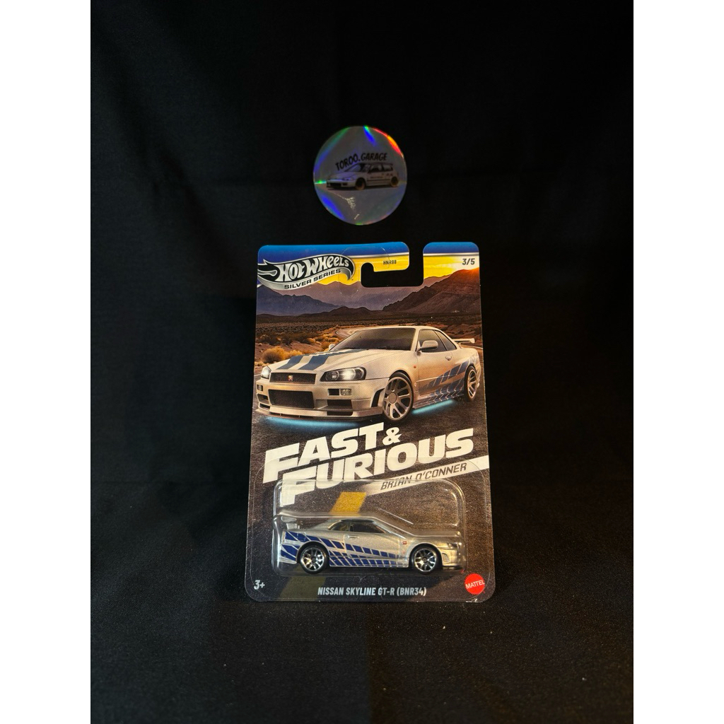 HOT WHEELS FNF BRIAN R34