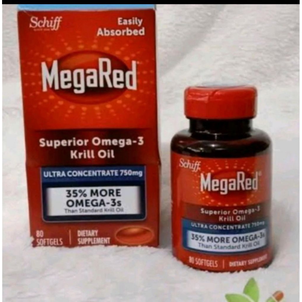 Schiff MegaRed Superior Omega 3 Krill Oil 80 Softgel
