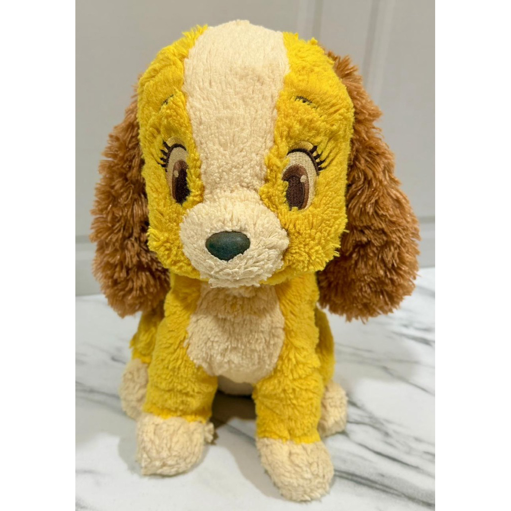 Boneka Plushie Guguk Lady from Lady & the Tramp Fluffy Fuwa Disney Store