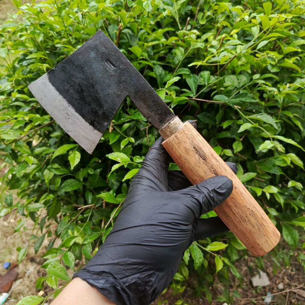 Kampak kelapa/kupas batok kelapa baja per asli