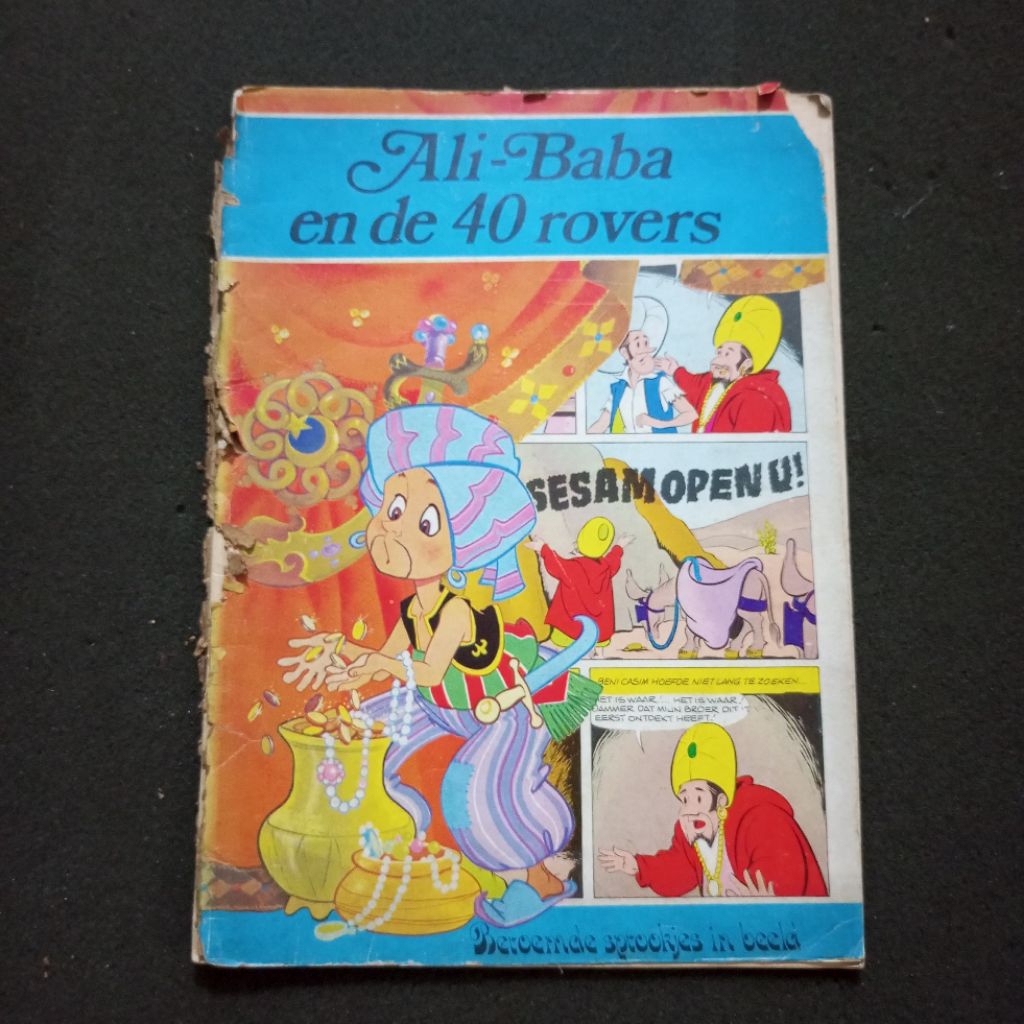 Komik Vintage – Ali-Baba en de 40 Rovers / Beroemde Sprookjes in Beeld / Komik Dongeng Klasik Berbah
