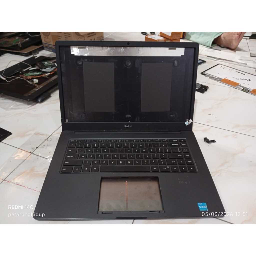 casing Redmibook 15 second Fullset