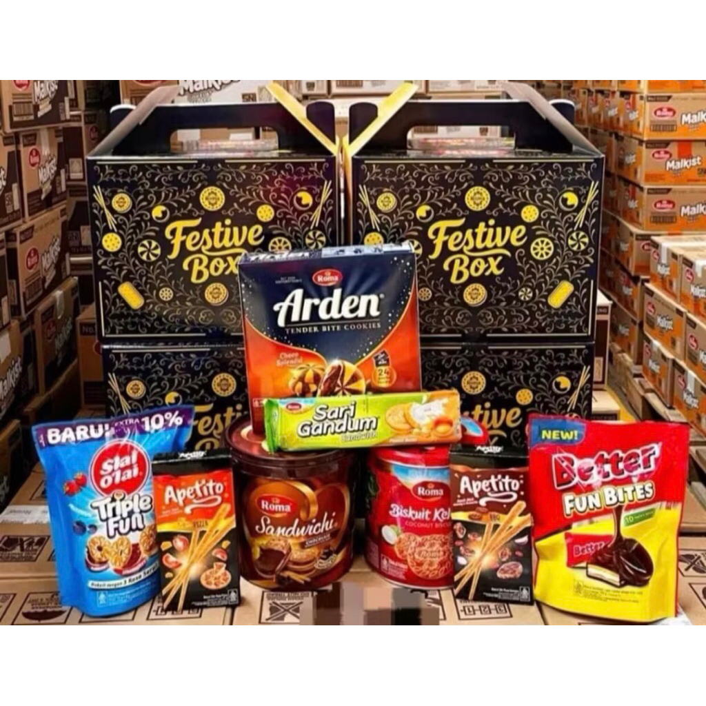 READY STOK Box of Happiness Mayora Paket Mayora Hampers Mayora Hampers Easter hampers paskah. Hamper