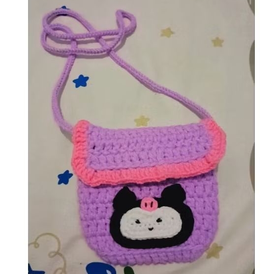 tas rajut anak mini
