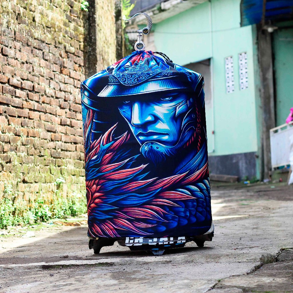 KERODONG FULL PRINTING UKURAN KRODONG SANGKAR MURAI BATU DM 58 DOUBLE LAYER BAHAN TEBAL BERKUALITAS