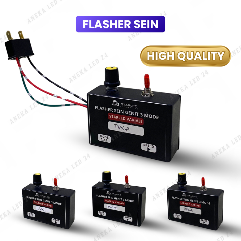 Flasher Sen Sein Genit 3 Mode Canter Grandmax L300 Traga Flasher Sein Sudah Plus Socket PNP TInggal 