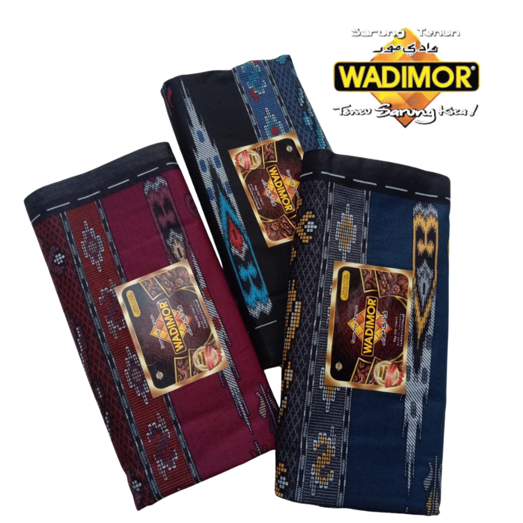 Sarung Wadimor Halus Premium Asli | Sarung Pria Dewasa Motif Elegan | Sarung Sholat Nyaman Berkualit