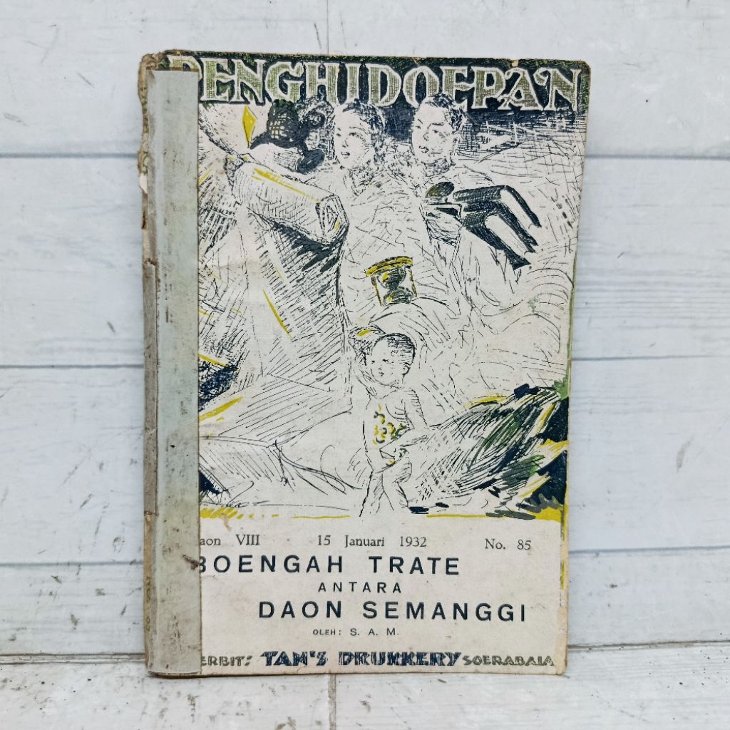 Majalah Sastra lama Penghidoepan Tinghoa/Melayu edisi 15 Januari 1932 No. 85