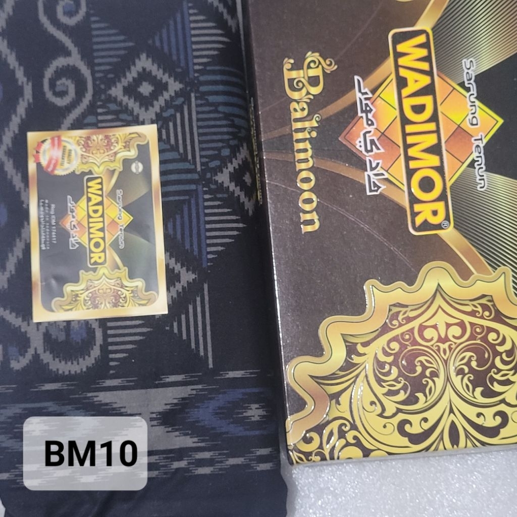 Kain Sarung Wadimor Kembang Balimoon Polos Warna