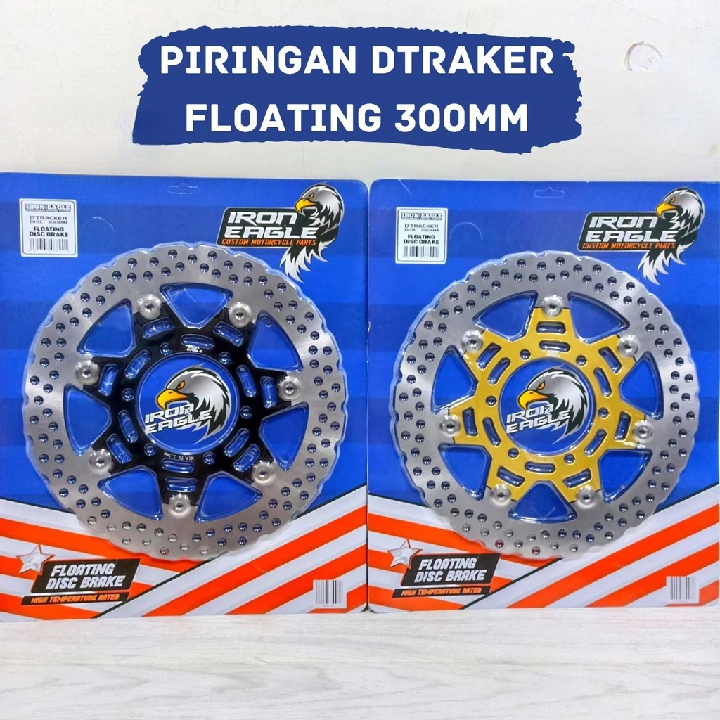 Piringan KLX Dtracker Depan 300mm Piringan Cakram KLX Floating Import IRON EAGLE